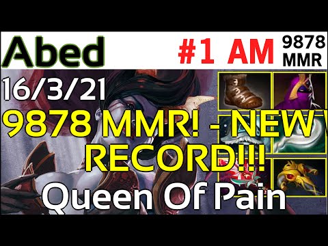 Abed (DC) -|- Queen Of Pain -|- HIGHLIGHTS 9878 MMR, Rank#1 americas