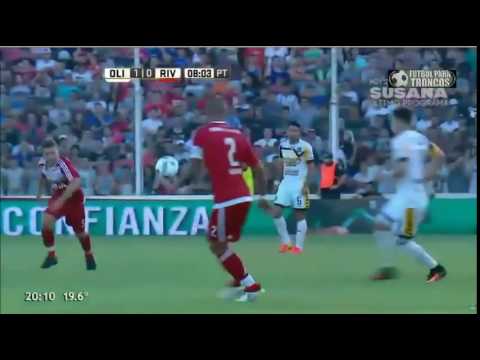 Gol de Rodrigo Cabalucci - Olimpo 1 x 0 River Plate - Fecha 14 - Liga Argentina
