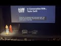 Taylor Swift introducing 'All Too Well: The Short Film' #TIFF