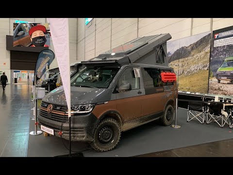 Terra Camper TE Rock VW T6.1 Bulli AWD RV Offroad Camper Camping car walkaround and interior V0302