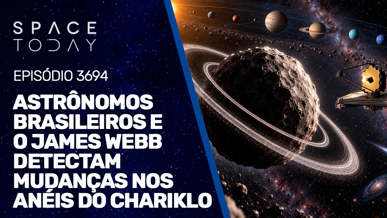 ASTRÔNOMOS BRASILEIROS E O JAMES WEBB DETECTAM MUDANÇAS NOS ANÉIS DO CHARIKLO!!!
