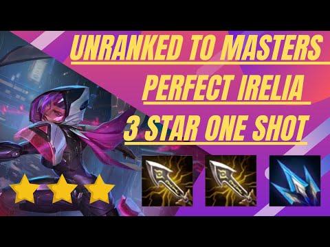 PERFECT 3 STAR IRELIA | ONE SHOT QUEEN | INFILTRATOR | TEAMFIGHT TACTICS GALAXIES SET 3 | GUIDE TO