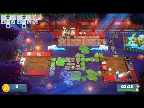 Overcooked! All You Can Eat Moon Festival 1-1 solo (no pre-cut) 4 stars (score: 1004)