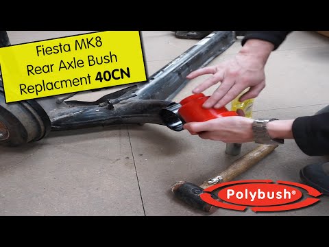 Polybush A Ford Fiesta, MK8 & Puma Rear Beam Bush - 40CN - Installation Guide