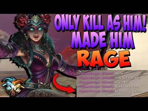 MORRIGAN ONLY KILLING WHEN TRANSFORMED MADE HIM RAGE SO HARD! - Masters Ranked Duel - SMITE