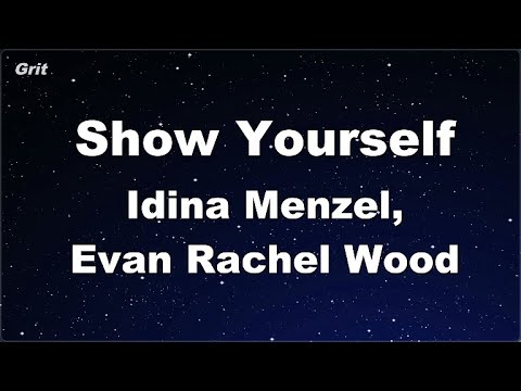 Karaoke♬ Show Yourself - Idina Menzel, Evan Rachel Wood 【No Guide Melody】 Instrumental