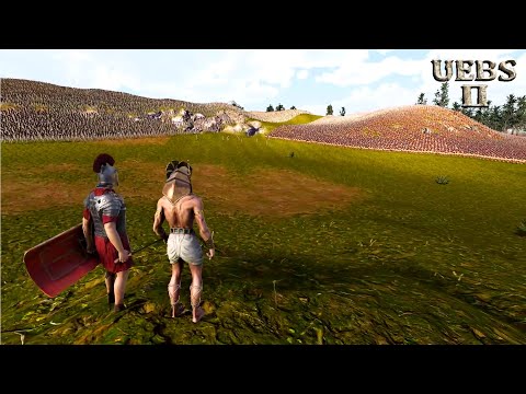 MASSIVE BATTLE 800K ROMAN SOLDIERS vs 1,000,000 EGYPTIANS | Ultimate Epic Battle Simulator 2 UEBS 2