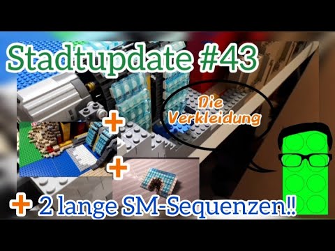 LEGO Stadtupdate #43 | Der Bau einer Legostadt Teil 44 - Wasserfall Teil 3/4: Die Verkleidung