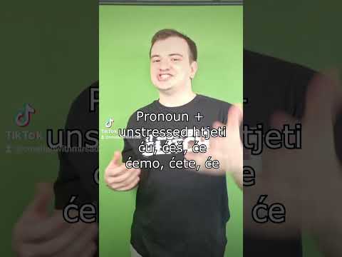 Future tense in Croatian 🇭🇷 (Futur I)