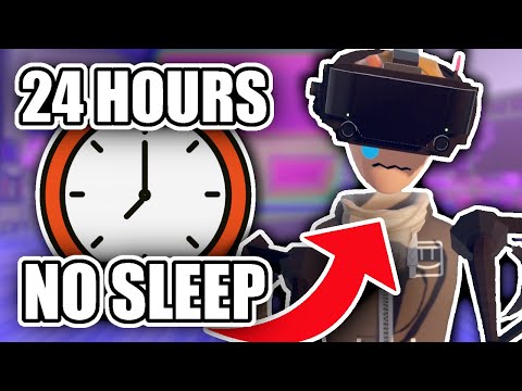 I Survived 24 HOURS in Rec Room VR and THIS Happened...