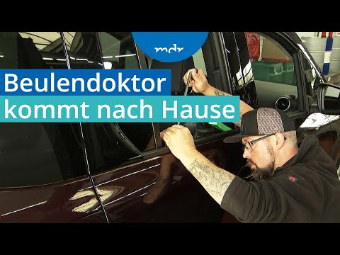 Dellen am Auto: Beulendoktor behandelt ambulant | MDR THÜRINGEN JOURNAL | MDR