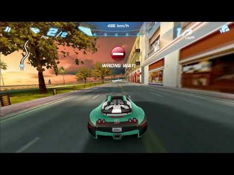 Asphalt 6 tracks run in reverse