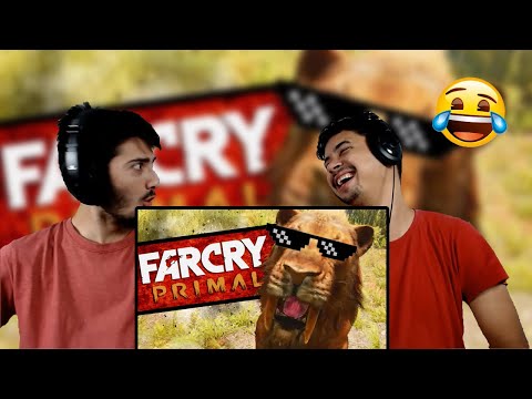 REACT (Games EduUu) Far Cry Primal - Sabretooth is Insane!