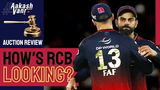 How’s RCB Looking Now? | RCB & RR Auction Review | #AakashVani