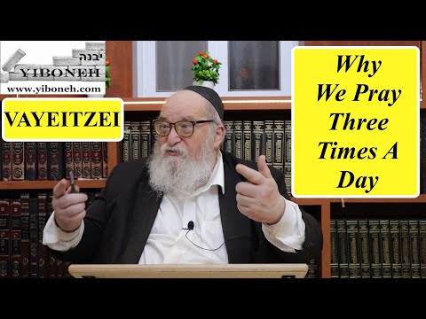 Rav Yitzchak Breitowitz: Why We Pray Three Times a Day