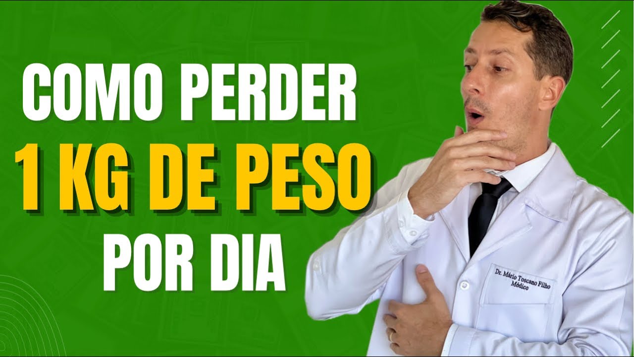 É possível perder 1 kg de peso por dia?
