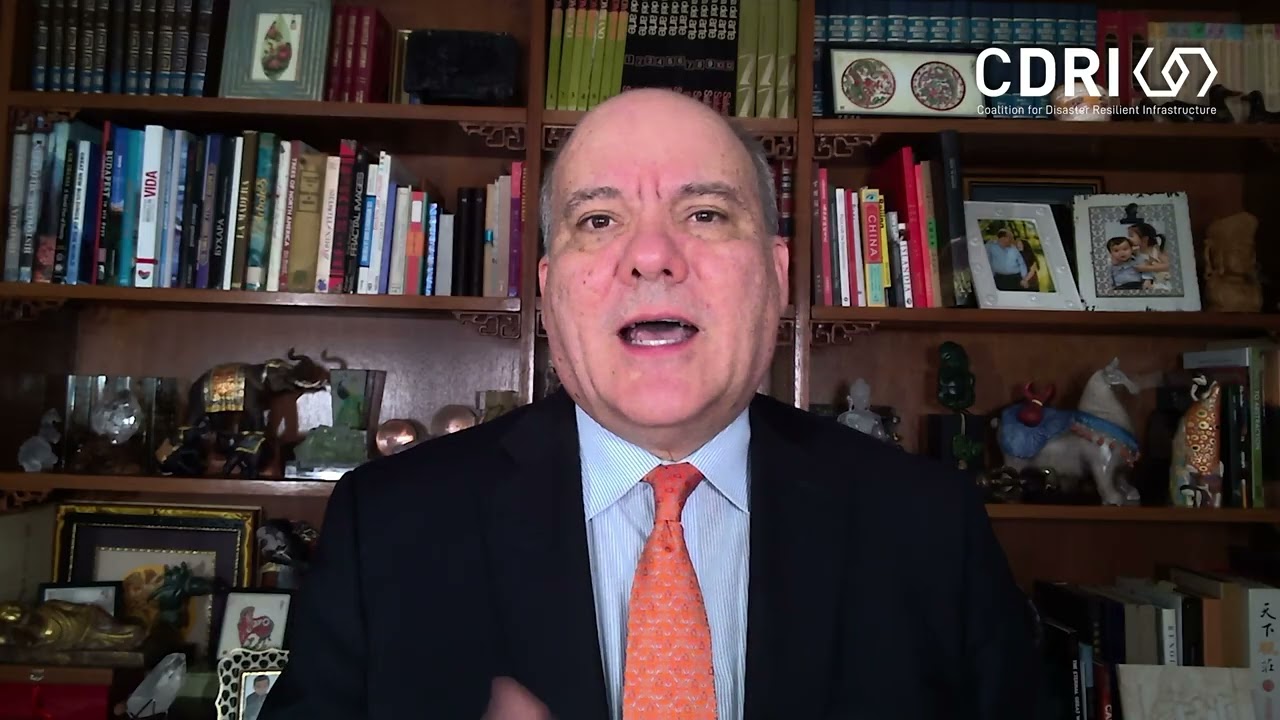 Ede Ijjasz-Vasquez speaks on CDRI's Global Infrastructure Resilience Report 2025