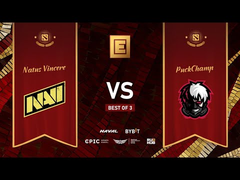 Natus Vincere vs PuckChamp, DPC EEU 2021/22, bo3, game 1 [CrystalMay & Jam]