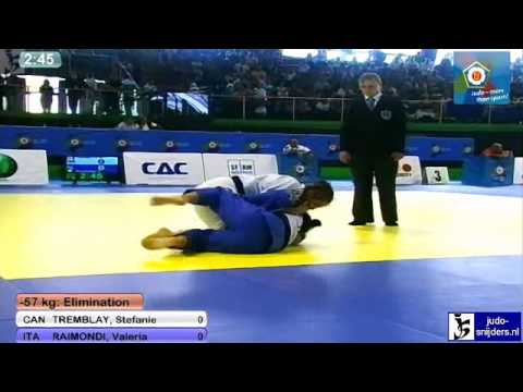 Stefanie Tremblay (CAN) - Valeria Raimondi (ITA) [-57kg]