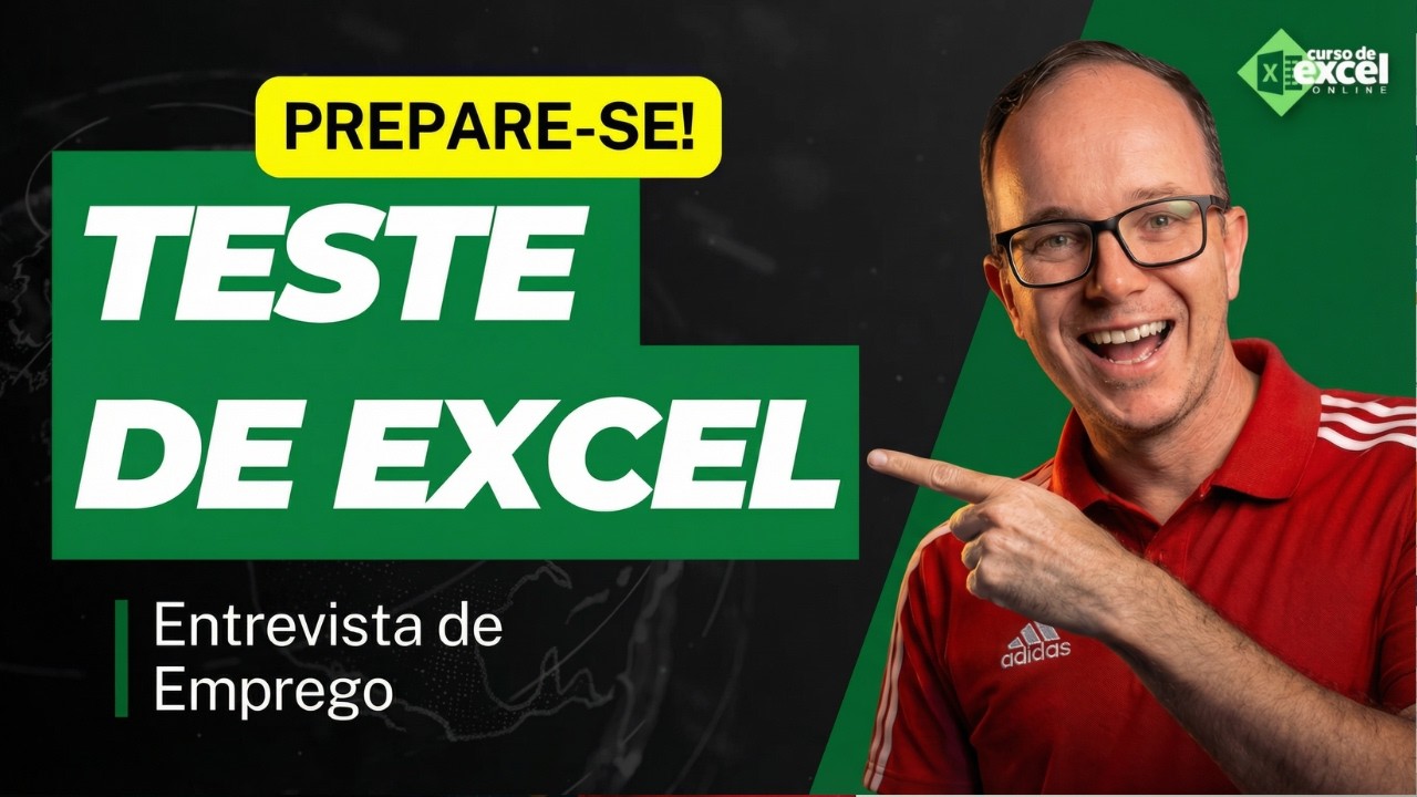 Excel Básico | Teste de EXCEL para Entrevista de Emprego
