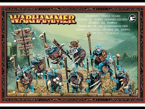 lizardmen temple guard warhammer build