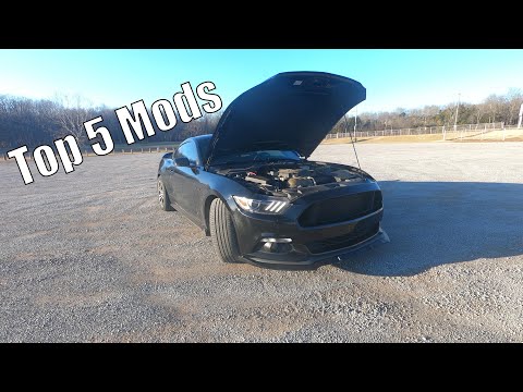 Top 5 Must have Mods for your Ecoboost Mustang!!