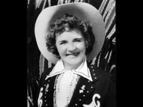 Patsy Montana - I Didn't Know The Gun Was Loaded (c.1949).