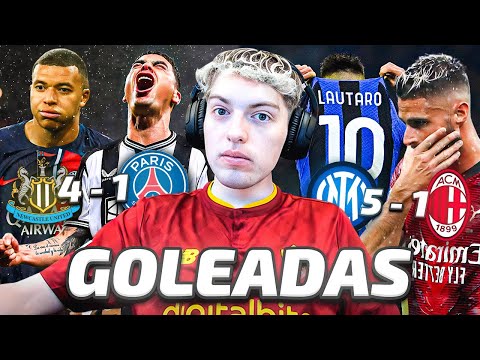 GOLEADAS QUE DEJARON EN SHOCK AL MUNDO ENTERO (2023)