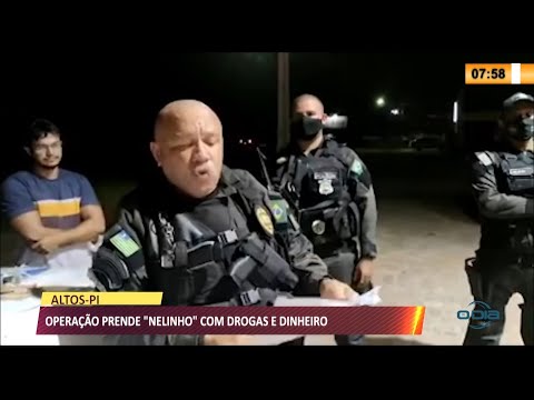 Polícia Militar prende assaltante traficante em Altos portando drogas e dinheiro 08 03 2021