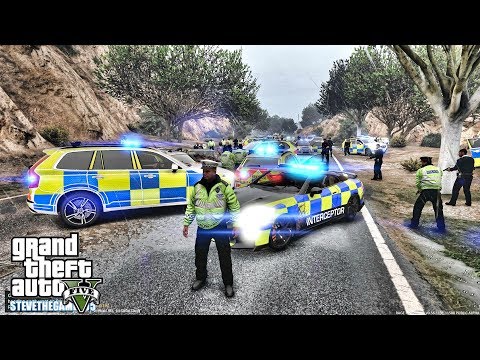 GTA 5 MODS LSPDFR 1083 - BRITISH PATROL!!! (GTA 5 REAL LIFE PC MOD)