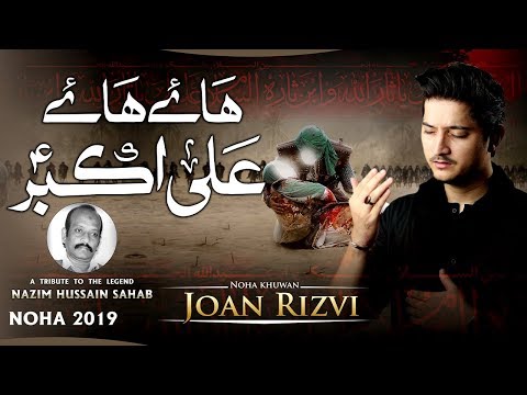 Nohay 2019 - HAYE HAYE ALI AKBAR ع - Nazim Hussain - Joan Rizvi 2019 Noha Ali Akbar
