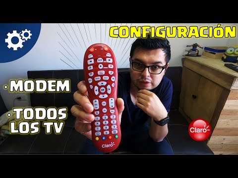 ✅⚙ Como CONFIGURAR el control CLARO en cualquier TELEVISOR (TV) y Decodificador. Facil y rapido