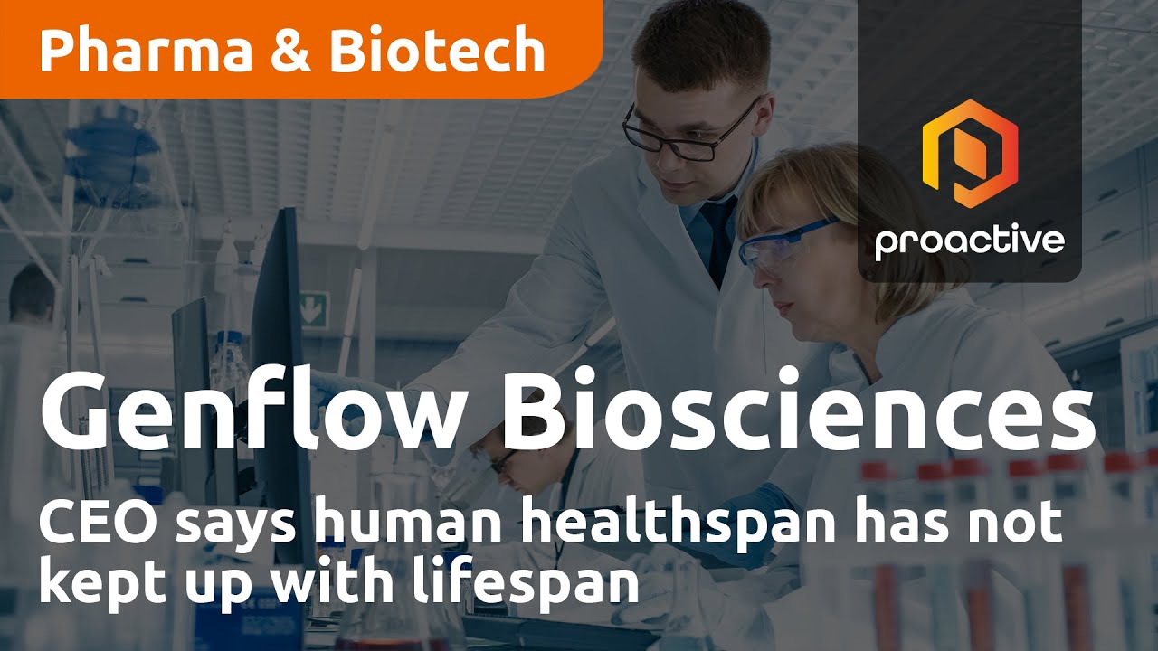 Genflow Biosciences CEO says human healthspan has not kept up with lifespan