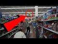 THROWING THINGS OVER WALMART SHELVES!! *confronted*