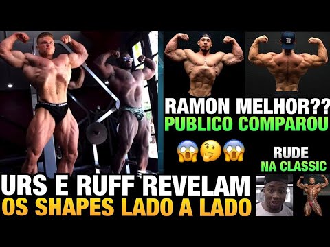 RAMON MUITO MELHOR ? URS E RUFF MOSTRAM SHAPES ATUAIS POSANDO JUNTOS  - RUDE NA CLASSIC ? E MAIS