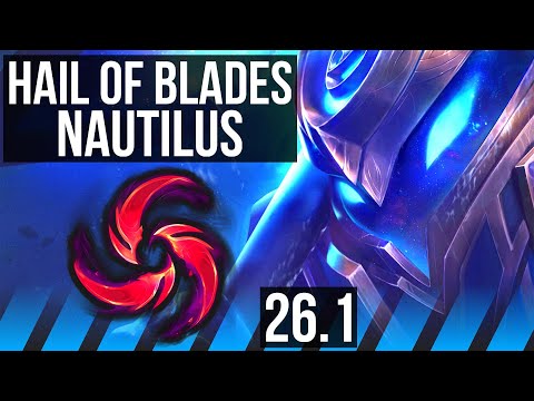 NAUTILUS vs KATARINA (MID) | Hail Of Blades, 24K damage | EUW Master | 26.1