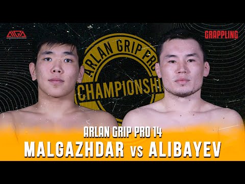 Amir Malgazhdar - Sultan Alibayev - AIGA - Arlan Grip PRO 14 - Grappling
