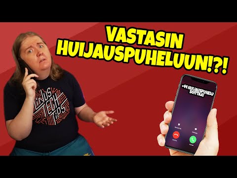 Huijataan huijareita - Vastasin +44 huijauspuheluun!?!