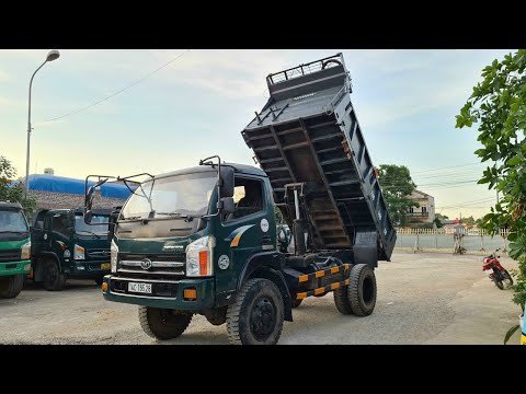 Giá mùa covit xe Cửu Long TMT 6,45 tấn 2 cầu cuối 2016, cabin zin, máy gầm chất. lh 0961531838