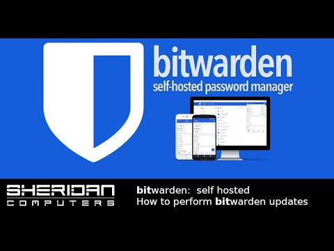 bitwarden - How to update self-hosted version