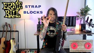 Video thumbnail for Ernie Ball guitar strap blocks review by iBaxter
