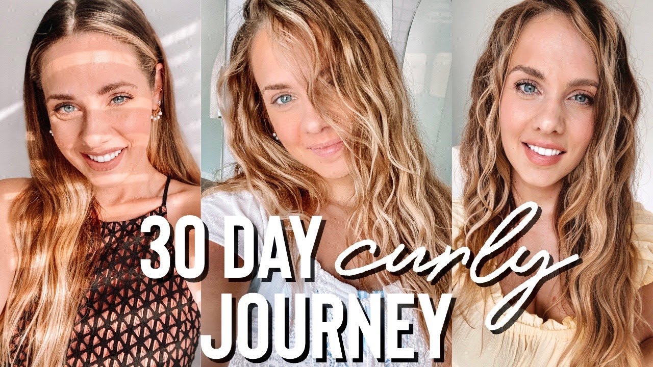 30 Day curly / wavy hair journey. EVERYTHING you need to know - Kayley Melissa