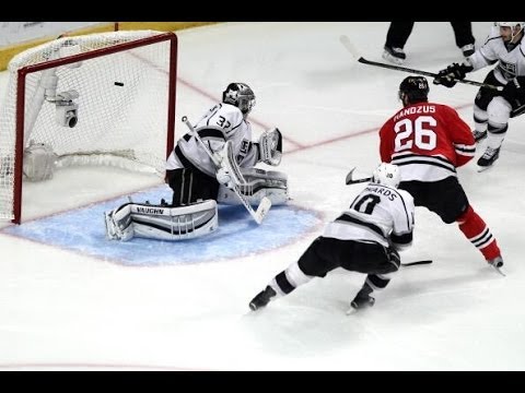 Michal Handzus Game Winner in Double OT; Blackhawks vs Kings 2014 Stanley Cup Playoffs Game 5