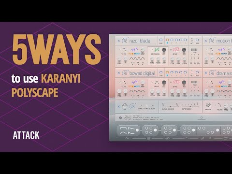 5Ways To Use Polyscape 2 by Karanyi Sounds
