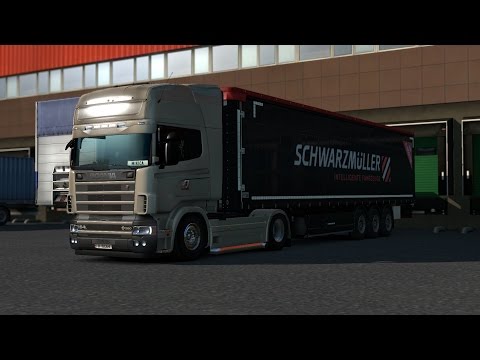 ETS 2 1.25 - SCANIA 164L 580 V8 - Trip: Bielsko-Biala - Zgorzelec