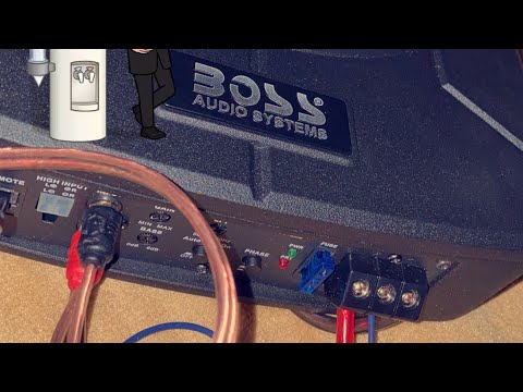 BOSS BAB10 10inch subwoofer installed 986 Porsche Boxster | REVIEW