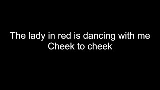 The Lady In Red - HD With Lyrics! By: Chris Landmark