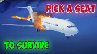 Try to Survive These Deadly Landings #11 | Plane Crashes in Besiege | Pick a Seat