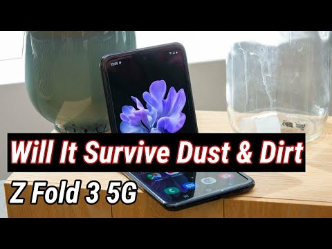 How Much Dirt And Dust Can The Galaxy Z Flip 3 5G Take? Dust/Dirt Test