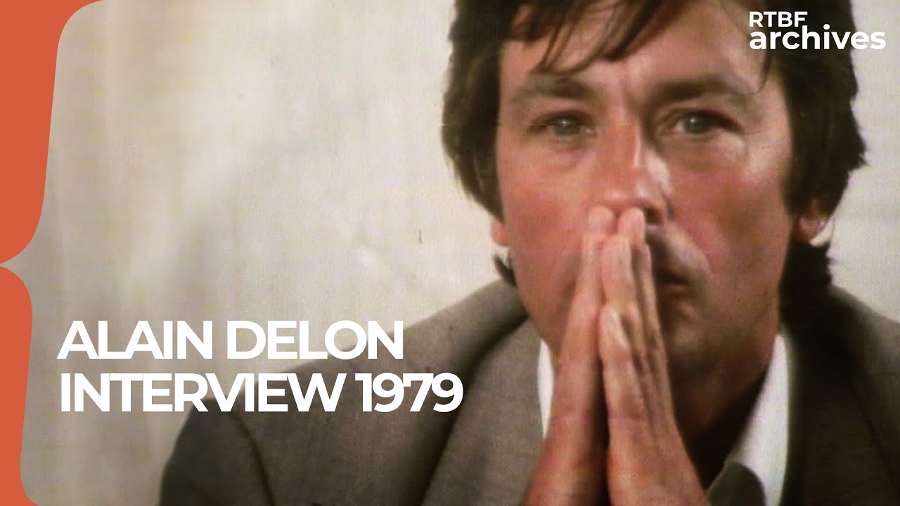 Alain Delon : son interview cinescope avec Sélim Sasson en 1979 - RTBF Archives
